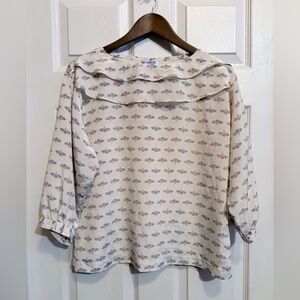 College Town Vintage Blouse